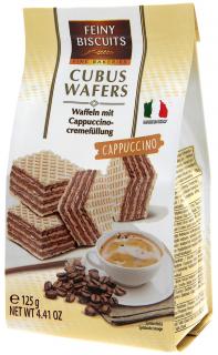 Biscuits Waflové oplatky s cappuccino-krémovou náplní 125g  - originál z Německa
