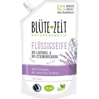 Blütezeit přírodní tekuté mýdlo s BIO verbenou a BIO levandulí, náhradní náplň, 500ml