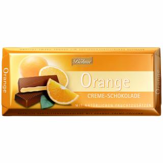 Böhme Čokoláda s přírodní pomerančovou náplní 100g  - originál z Německa