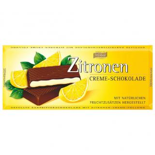 Böhme Krémová čokoláda s přírodní citrónovou náplní 100g  - originál z Německa