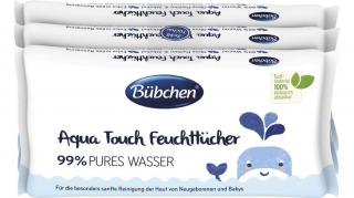 Bübchen vlhčené ubrousky Aqua Touch 3 x 48 ks, 144 ks