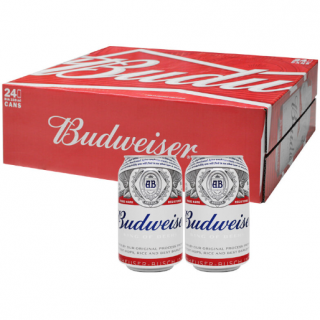 Budweiser pivo 5% 24x330ml- VÝHODNÉ BALENÍ