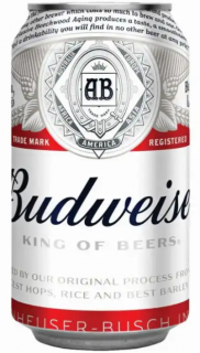 Budweiser pivo 5% 330ml