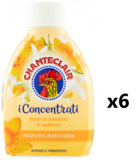 Chanteclair koncentrovaný parfém na prádlo s vůní pomerančů s narcisů 6x220 ml- VÝHODNÉ BALENÍ