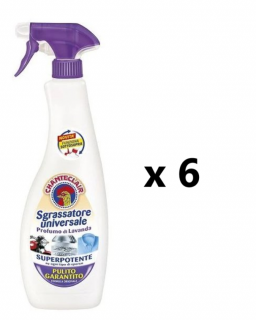 Chanteclair Univerzální odmašťovací prostředek di Lavanda 6x600 ml-VÝHODNÉ BALENÍ