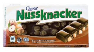 Choceur Nussknacker jemně hořká čokoláda s lískovými ořechy 100g  - originál z Německa