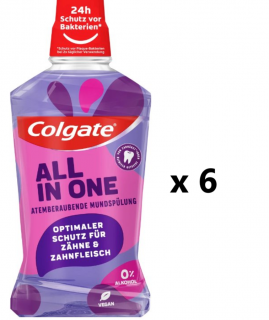 Colgate All in One ústní voda 6x500 ml- VÝHODNÉ BALENÍ