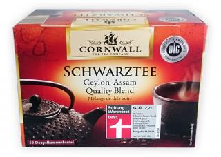 Cornwall černý čaj Ceylon-Assam 50 sáčků, 87,5g  - originál z Německa