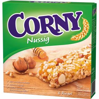 Corny cereální tyčinky s ořechy 6 ks, 150g