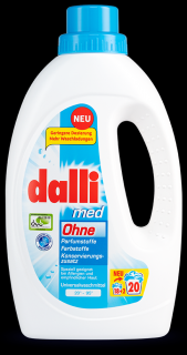 Dalli Med prací gel pro alergiky 20 dávek-1,1l