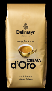 Dallmayr Crema d´Oro zrnková káva 1 kg  - originál z Německa