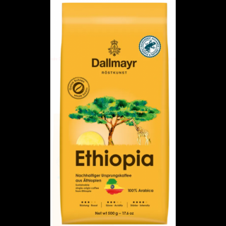 Dallmayr Ethiopia zrnková káva 500 g  - originál z Německa