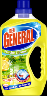 Der GENERAL Frische Zitrone univerzální čistič na podlahy 750ml  - originál z Německa