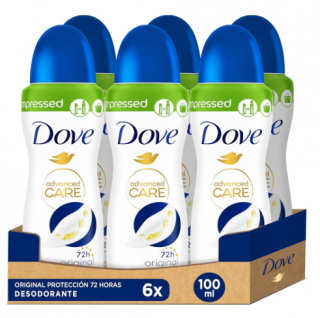 Dove Deo-Spray jemná péče Original 6x150 ml-VÝHODNÉ BALENÍ