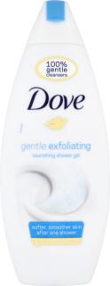 Dove Gentle Exfoliating peelingový sprchový gel 250ml