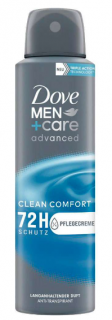 Dove Men+Care 72H Deo-Spray Anti-Transpirant Clean Comfort 150 ml