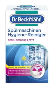 Dr. Beckmann hygienický čistič myčky s vůni limetky  75g + hadřík  - originál z Německa