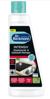 Dr. Beckmann intenzivní čistič sklokeramických a nerezových povrchů 250 ml  - originál z Německa