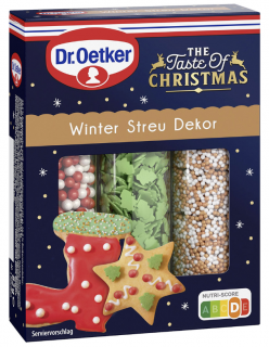 Dr. Oetker Vánoční pečení Zimní dekorace 82 g