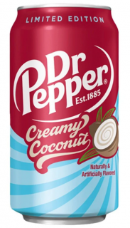 Dr Pepper Creamy Coconut limonáda USA 355 ml