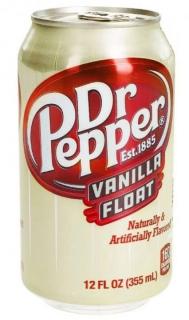 Dr Pepper Vanilla Float limonáda USA 355 ml