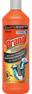 Drano Power Gel Čistič odpadů a potrubí  krtek  1l  - originál z Německa