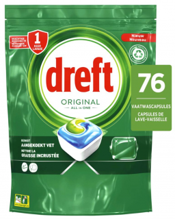 Dreft tablety do myčky All-in-One 76 ks