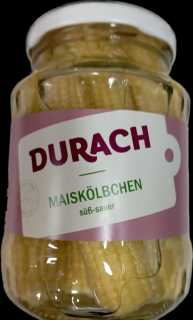 Durach kukuřičné klasy, sladko-kyselé 340g