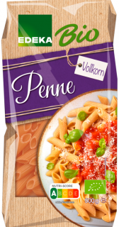 Edeka BIO celozrnné penne 500g  - originál z Německa