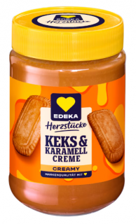 Edeka Kkrémová pomazánka sušenky a karamel 400 g  - originál z Německa