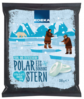 Edeka Ledové bonbony 200 g  - originál z Německa
