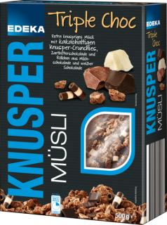 EDEKA Premium müsli s kousky čokolády 500g  - originál z Německa