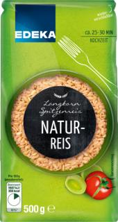 Edeka Rýže natural dlouhozrnná 500g  - originál z Německa