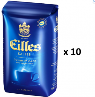 Eilles Gourmet Kaffee zrnková káva 10x500g- VÝHODNÉ BALENÍ