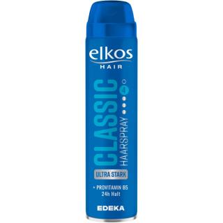 Elkos Classic lak na vlasy s ultra silnou fixací 300ml  - originál z Německa