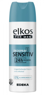 Elkos for Men Sensitiv Deospray 200ml  - originál z Německa