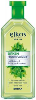 Elkos Hair březová voda na vlasy 500 ml  - originál z Německa