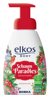 Elkos jemné pěnící mýdlo Paradies s exotickou vůní 300 ml  - originál z Německa