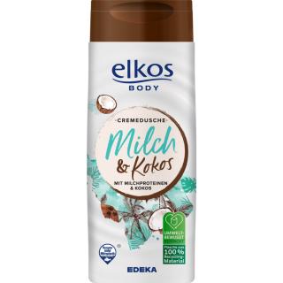 Elkos Kokos & Mléko sprchový krém 300 ml  - originál z Německa