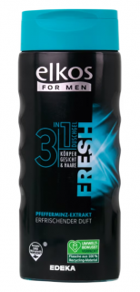 Elkos Men FRESH 3v1 sprchový gel 300ml