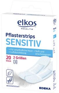 Elkos náplasti - sensitiv pro citlivou pokožku 20 ks  - originál z Německa