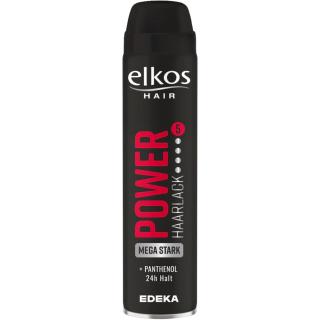 Elkos Power lak na vlasy s mega silnou fixací 300ml  - originál z Německa