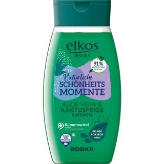 Elkos sprchový gel pro příjemné momenty s Aloe Vera & Opuncie 250 ml
