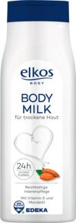 Elkos Tělové mléko s mandlovým olejem a vitaminem E 500ml  - originál z Německa