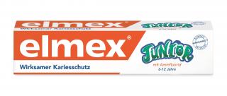 Elmex Junior dětská zubní pasta 6-12 let, 75ml  - originál z Německa