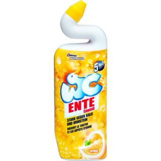 ENTE 5v1 Čistící prostředek na WC s citrónem, 750ml  - originál z Německa