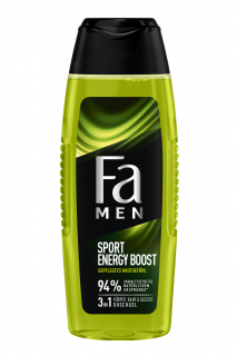 Fa Men Sport ENERGY BOOST sprchový gel 250 ml  - originál z Německa