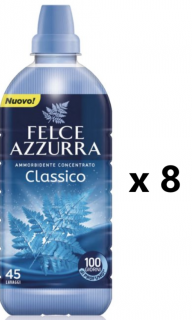 Felce Azzurra Ammorbidente koncentrovaná aviváž Classico 8x45 dávek VÝHODNÉ BALENÍ