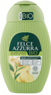 Felce Azzurra BIO Sprchový gel zelený čaj a zázvor 250 ml