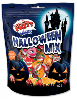 Fritt Minis Halloween Mix výborné strašidelné bonbony 350 g